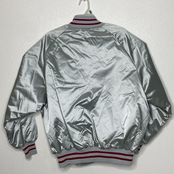 DeLong Men’s Vintage Nylon Bomber Jacket WPL 8936 NWOT - Picture 7 of 8